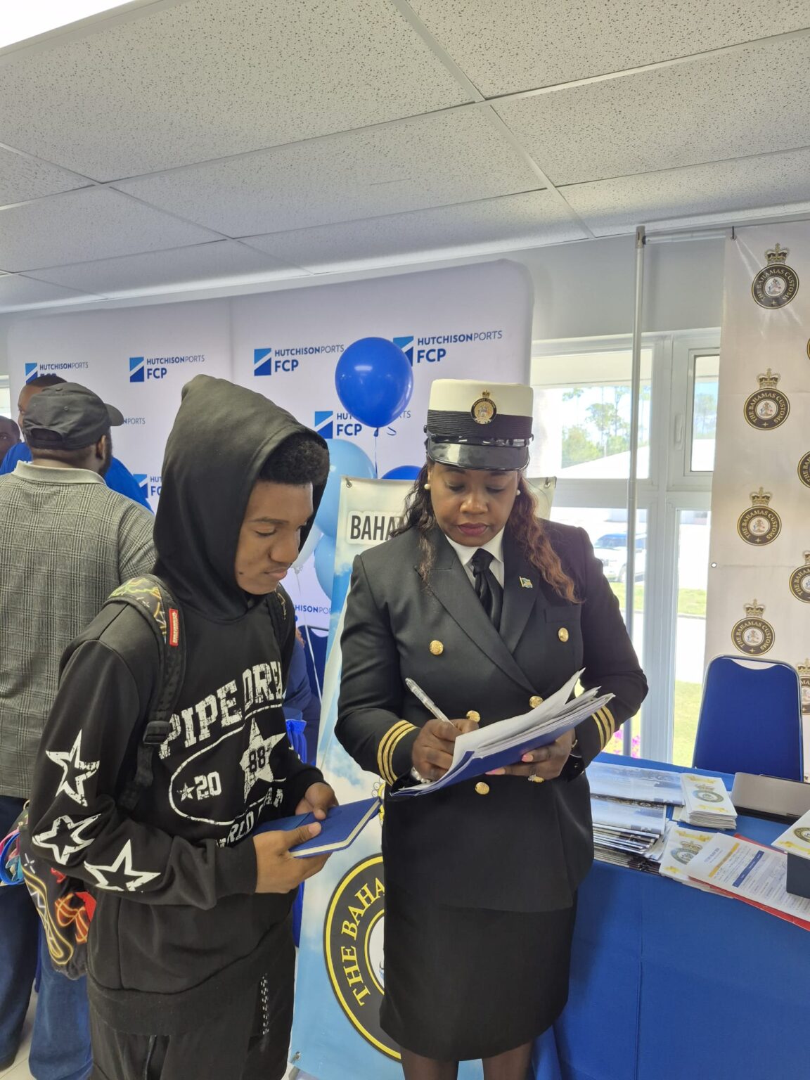 Bahamas Customs Grand Bahama Division Inspires Students at UB North ...